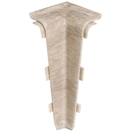 Угол внутренний для плинтуса ПВХ Arbiton Indo 70 16 Дуб Кавказский 2 штуки